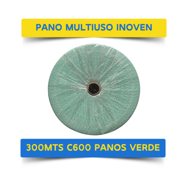 Pano Multiuso Inoven 300mts C/600 Panos - Verde - Imagem 2