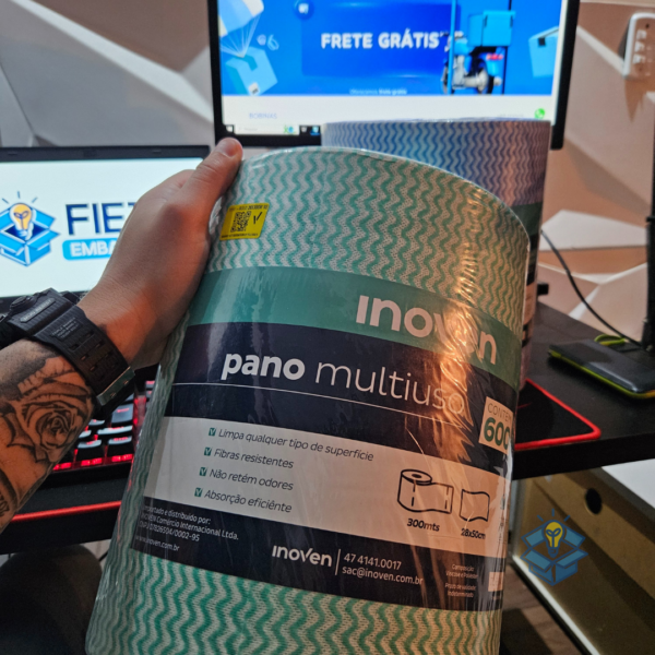Pano Multiuso Inoven 300mts C/600 Panos - Verde - Imagem 16