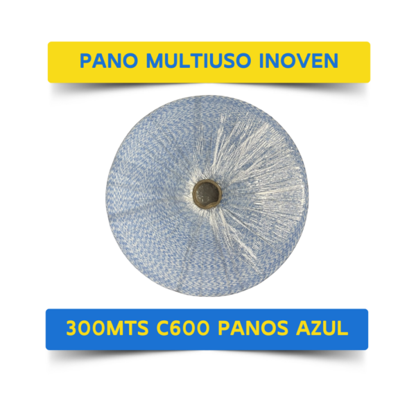 Pano Multiuso Inoven 300mts C/600 Panos - Azul - Imagem 12