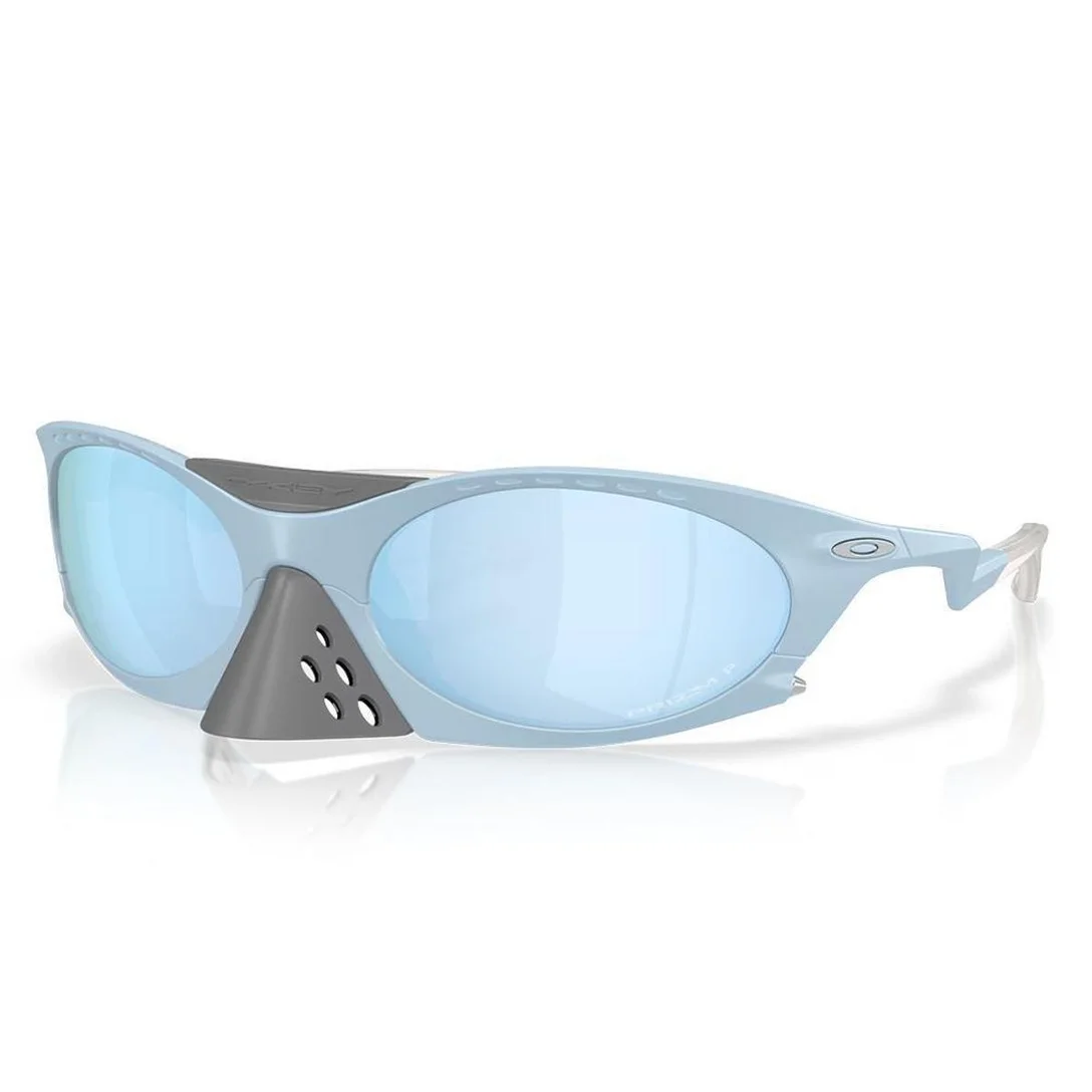 Óculos de Sol Oakley Plantaris Matte Stonewash 0463 - Azul