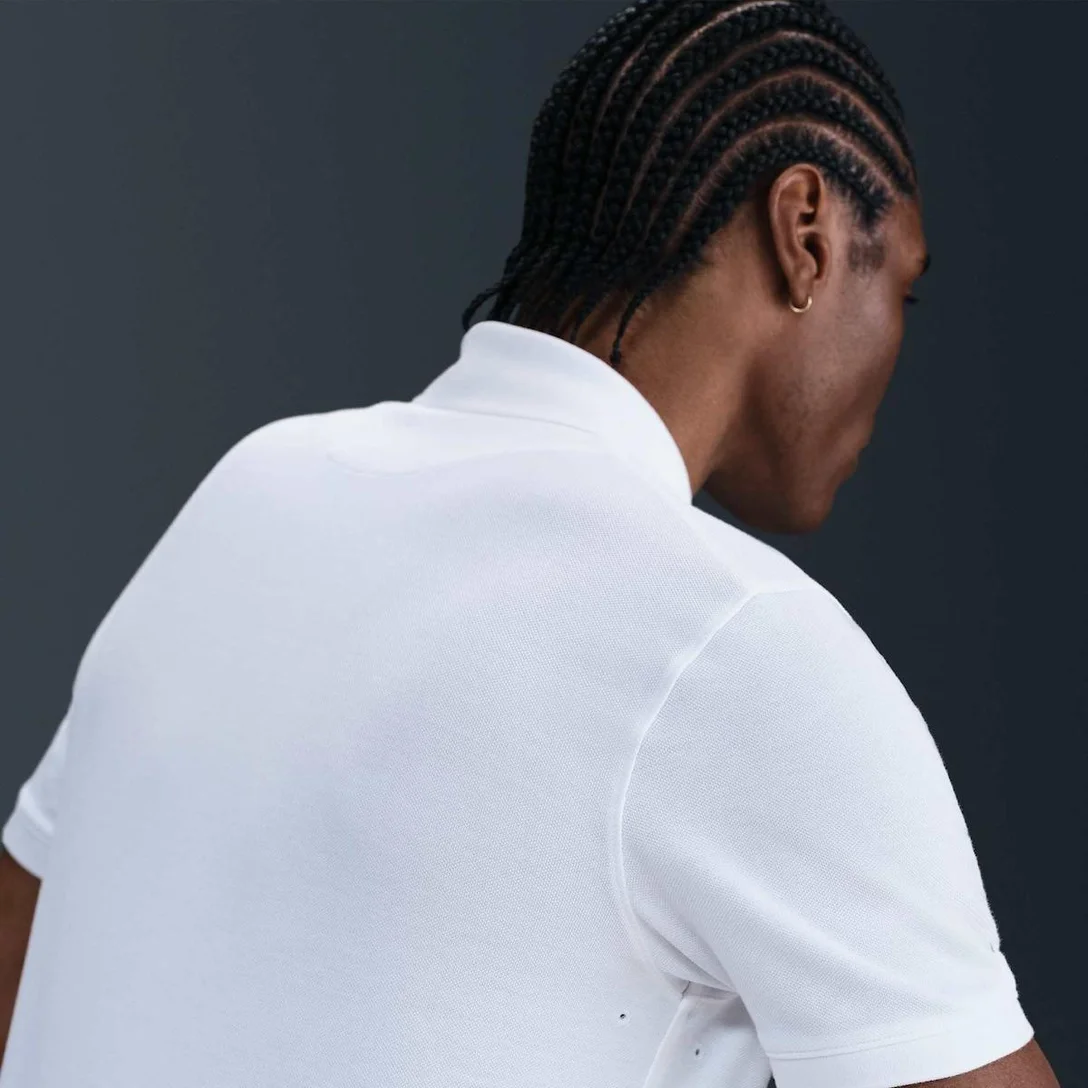 Camiseta Polo Nike Paris Saint-Germain Masculina - Branco - Imagem 3